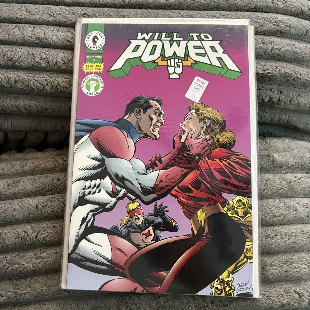 Will To Power Dark Horse Comics Lot 7 Issues #6-12 Mignola Modern Age Vortex